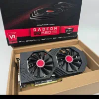 کارت گرافیک rx580 نو ۸ گیگ