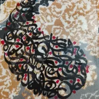 تابلو شیشه ایی کاملا دست‌نویس