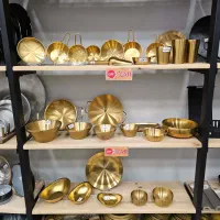 ظرف پذیرایی ظروف پذیرایی فلزی  ست پذیرایی