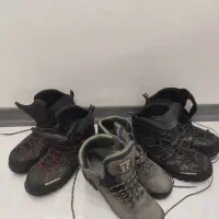 سه عدد پوتین کوهنوردی