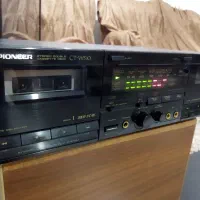 ۲ عدد دک کاست پایونیر و ۱ باکس نوار کاست خام