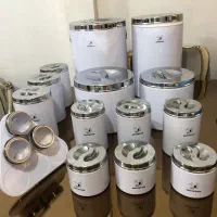 سرویس آشپزخانه آرتیستون سفید درب کروم
