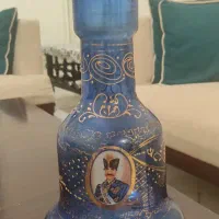 تنگ قلیان  رنگ آبی و قدیمی