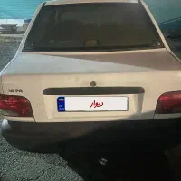 پراید سفید 91دوگانه کارخونه شاسی پلم بدون ترک|خودرو سواری و وانت|دوگنبدان, |دیوار