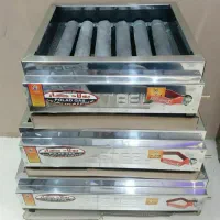 کباب پز پولاد‌گاز استیل چدنی منقل گازی جوجه کباب