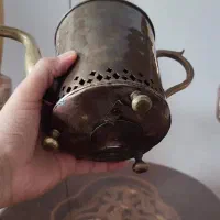 سماور زغالی عتیقه|کلکسیون اشیاء عتیقه|صحنه, |دیوار