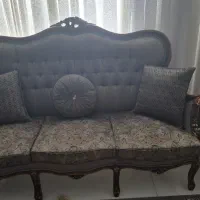 مبل ۹ نفره با آینه و کنسول ،مبل کلاسیک و استیل|مبلمان خانگی و میز عسلی|تهران, مینای شمالی (مخبر)|دیوار