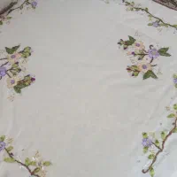 رومیزی،کوسن،و۳عدد رومیزی جلومبلی|پرده، رانر، رومیزی|سیرجان, |دیوار
