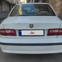 ماشین سمند سفیدLX EF7|خودرو سواری و وانت|مشکین‌دشت, |دیوار