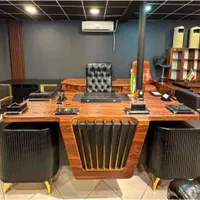 میز مدیریت ماک. صندلی مدیریت .کتابخونه|مبلمان اداری|صفادشت, |دیوار