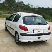 پژو 206 تیپ 2 سفید 88|خودرو سواری و وانت|نشتارود, |دیوار