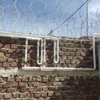 لوله کشی گاز رسانی.