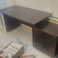 میز بزرگ به همراه میز کشودار چرخدار|میز تحریر و کامپیوتر|تهران, مدائن|دیوار