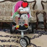 کالسکه خارجی سه چرخ کودک و نوزاد
