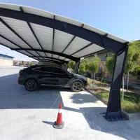 پارکینگ خودرو لوکس به سبک اروپایی سایبان بدون پایه