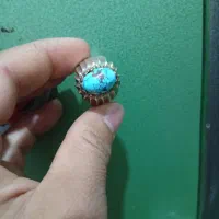 انگشتر فیروزه نیشابور خوشرنگ اعلا