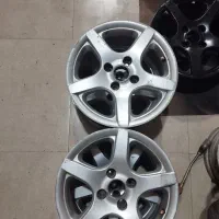 دو دست رینگ پونزده پرشیاوسمند ماشینهای ایران خودرو|قطعات یدکی و لوازم جانبی|رامجین, |دیوار