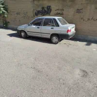 پراید نقره ای فرمان هیدرولیک