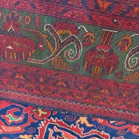 ۹متری دستبافت تمام کرک مرینوس۵۰رج سبز/اقساط۱۲ماهه|فرش|مشهد, هفت تیر (حافظ)|دیوار