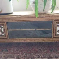میز تلویزیون چوب