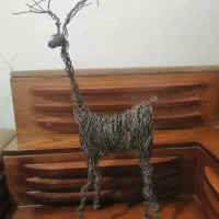 مجسمه گوزن مفتولی