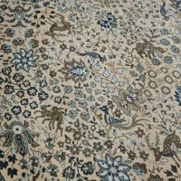 فرش ۱۲ متری کرم|فرش|لنجان, |دیوار