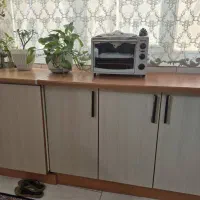 کابینت سینک ظرفشویی هود شیر ظرف شویی یکجا