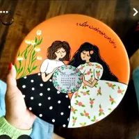 نقاشی دیوارکوب|تابلو، نقاشی، عکس|مشهد, سجادیه|دیوار