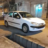 ۲۰۶سفید مدل۹۱|خودرو سواری و وانت|مراغه, |دیوار