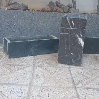 گلدان سنگی  ۳عدد