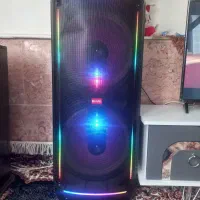 اسپیکر نو ب همراه کارتن و میکروفون و کنترل