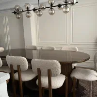 میز ناهارخوری ۸ نفره کاملاً نو|میز و صندلی غذاخوری|تهران, پاسداران|دیوار