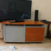 میز کار و کامپیوتر ۲عدد اباژور