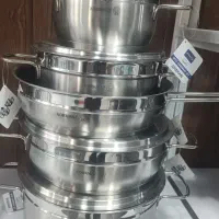 سرویس قابلمه استیل کرکماز9تکه|ظروف پخت‌وپز|شیراز, عادل آباد|دیوار