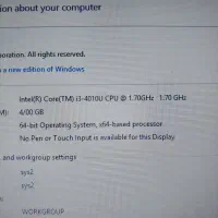 لپتاپ دل i3 نسل 4 در حد|رایانه همراه|همدان, |دیوار