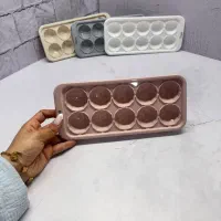 قالب یخ سیلیکونی و پلاستیکی و دربدار/هایپرکالا|ظروف نگهدارنده، پلاستیکی، یک‌بارمصرف|آباده, |دیوار