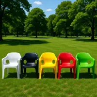 صندلی پلاستیکی طرح مبلی کد 523