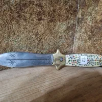 چاقو قدیمی زنجانی اصیل و کمیاب|کلکسیون اشیاء عتیقه|آبادان, |دیوار