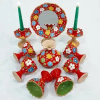 ظروف سفالی وطرح سنگی|صنایع دستی و سایر لوازم تزئینی|مرودشت, فاز اول شهرک فرهنگیان|دیوار