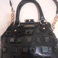 کیف زنانه مشکی مارک marcjacobs کیف چرم سورمه ای