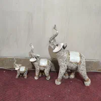 فیل تزیینی ۳تایی