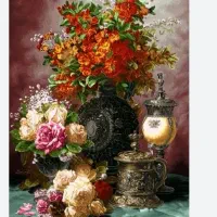 تابلو فرش. دست بافت. و نخ نقشه دست دوم|تابلو فرش|کرمانشاه, |دیوار