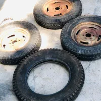 چهار عدد لاستیک چهار چرخ بارینگ
