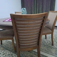 میز صندلی غذاخوری  شرکتی چوب گردو و گرجستان