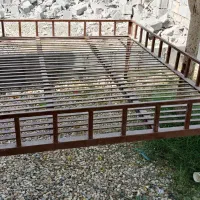 تخت آهنی2×2|تخت و سرویس خواب|دزفول, |دیوار