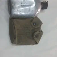 قمقه آلمینیومی قدیمی آمریکایی همراه با جلد|کوهنوردی و کمپینگ|اصفهان, ملک‌شهر|دیوار