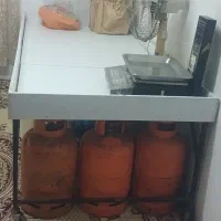 میز ام دی اف برای میوه برای مغازه میز چرخ دار