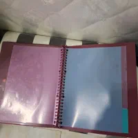 دفتر کلاسوری پاپکو سالم و تمیز و نو هستند مدل606|لوازم التحریر|اصفهان, تخت فولاد|دیوار