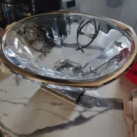 کریستال خورشیدی بوهمیان جام 6 نفره ، میوه خوری|ظروف سرو و پذیرایی|کیانشهر, |دیوار