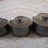 قابلمه روحی (فافون)۶تیکه(۳قابلمه و۳درب)